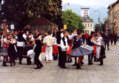 Slovak folk dancing