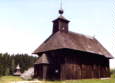 An old Catholic church in the Museum of the Slovak Village
